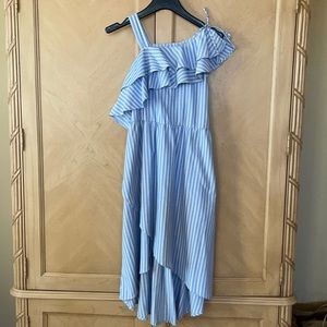 Habitual Asymmetrical Ruffle Top Dress